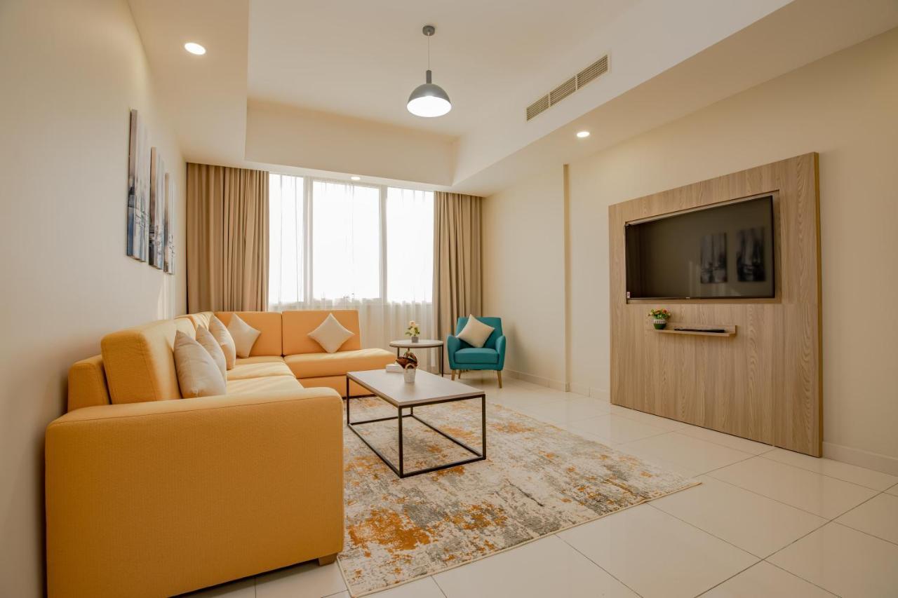 פוג'יירה Platinum Coast Hotel Apartments מראה חיצוני תמונה Living room
