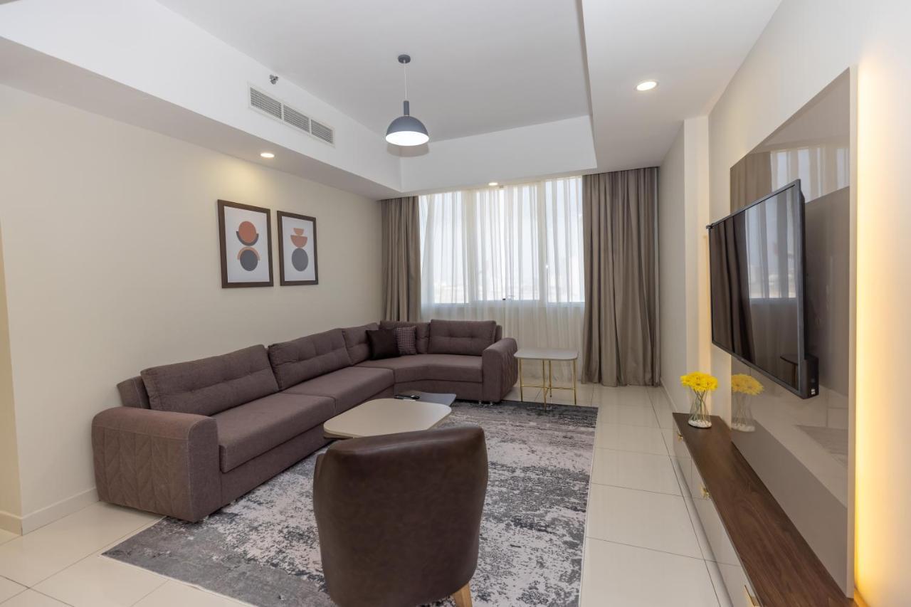 פוג'יירה Platinum Coast Hotel Apartments מראה חיצוני תמונה Living room