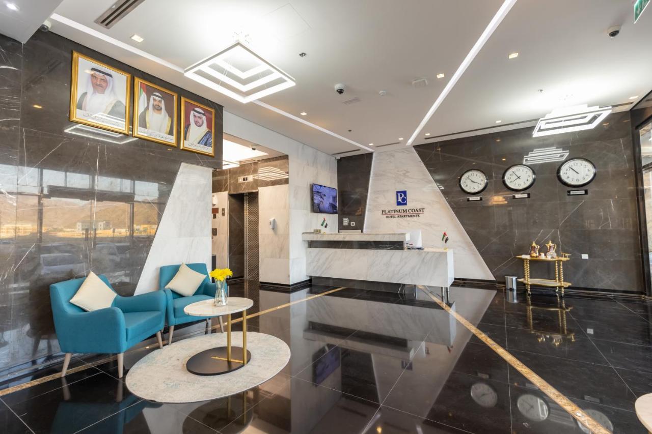 פוג'יירה Platinum Coast Hotel Apartments מראה חיצוני תמונה The lobby of the hotel